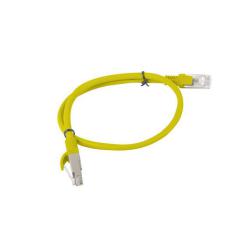 Patchcord Lanberg UTP kat.6 0,5m żółty