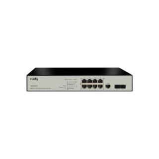 Switch CUDY GS2008PS2 8-Port Gigabit L2 Managed PoE+ 120W...