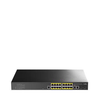 Switch CUDY GS2018PS2-200W 16-Port Gigabit L2 Managed...