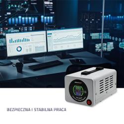 Stabilizator napięcia AVR Qoltec 500VA