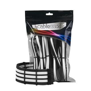 CableMod PRO ModMesh Cable Extension Kit - czarny/biały