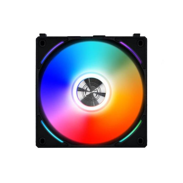 Lian Li UNI FAN AL120 RGB PWM Wentylator, Triple Pack z kontrolerem - 120mm, czarny