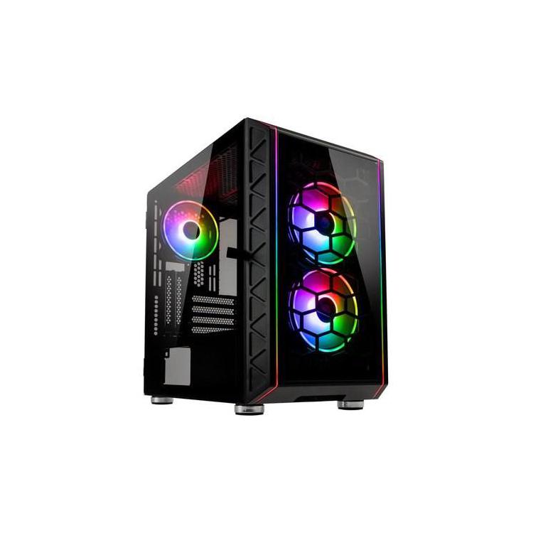 Obudowa Kolink Citadel Glass SE ARGB Micro-ATX - czarna