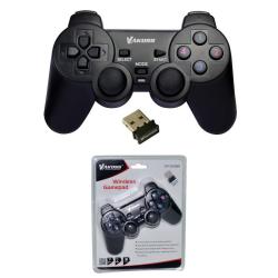 Gamepad bezprzewodowy VAKOSS GP-3925BK USB funkc Dual Shock