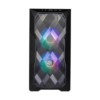 Cooler Master TD300 Mesh, Obudowa Micro-ATX, ARGB, Szkło hartowane - czarny