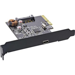 Karta interfejsu InLine, PCIe x4, USB 3.2 Gen.2x2, 1x USB...