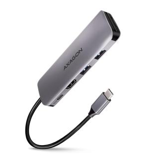 AXAGON HMC-5 hub USB-C, 2x USB-A, HDMI, 2x USB-C 3.2 Gen...