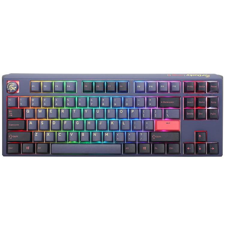 Klawiatura gamingowa Ducky One 3 Cosmic Blue TKL, RGB LED - MX-Brown (US)