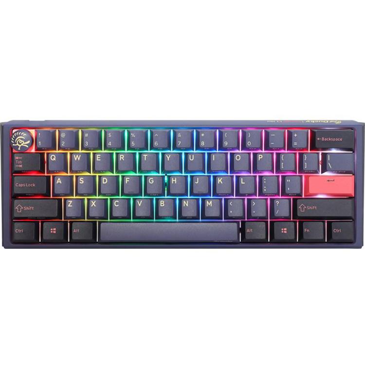 Mini klawiatura gamingowa Ducky One 3 Cosmic Blue, RGB LED - MX-Red (US)