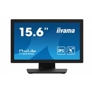 Monitor 15.6 cala T1634MC-B1S IPS,poj.10pkt.450cd,IP65,7H,VGA,HDMI,DP