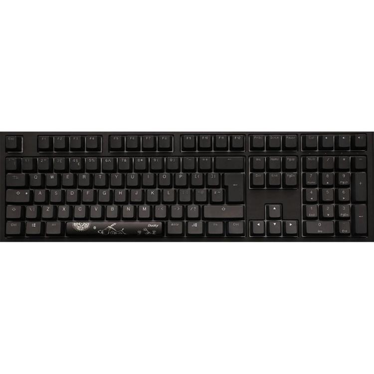 Klawiatura gamingowa Ducky Shine 7 PBT, MX-Red, RGB LED - zaciemnienie