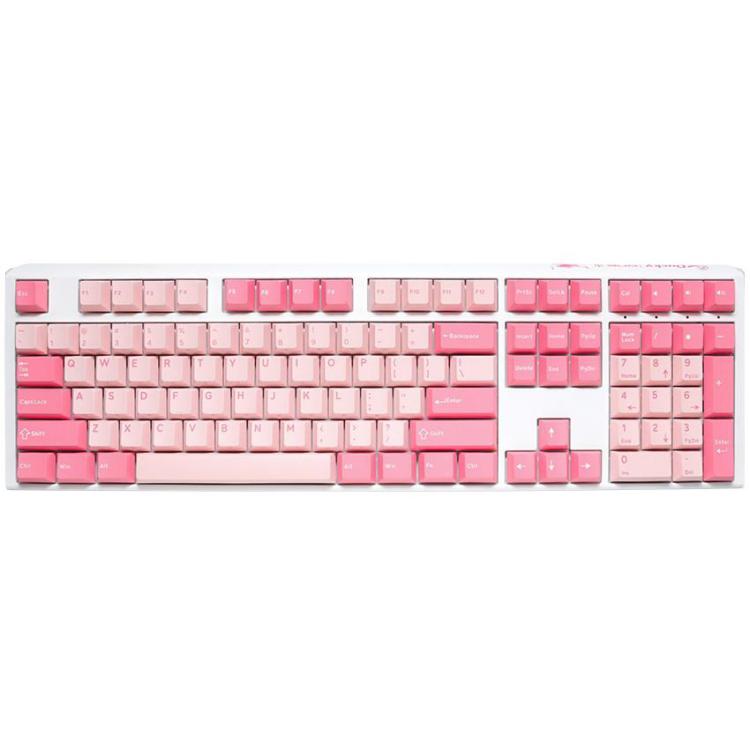 Klawiatura do gier Ducky One 3 Gossamer Pink — MX-Blue (US)