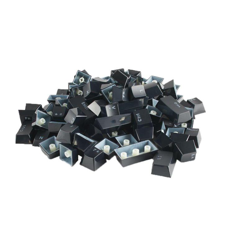 Glorious ABS Keycaps - 105 szt., czarny, ISO, układ UK