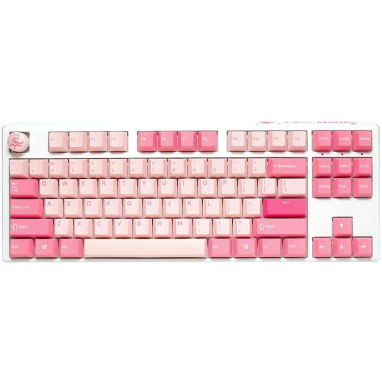 Klawiatura gamingowa Ducky One 3 Gossamer TKL Pink - MX-Blue (US)