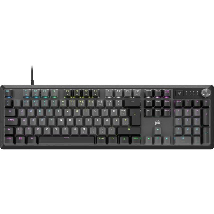 Mechaniczna klawiatura do gier Corsair K70 RGB CORE, podświetlana dioda LED RGB