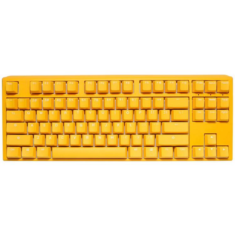 Klawiatura gamingowa Ducky One 3 Yellow TKL, RGB LED - MX-Black (US)