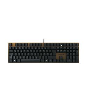 KEYBOARD CORDED MECHANICAL/BLACK/BRONZE DE