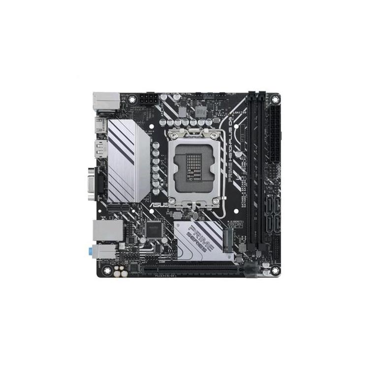 Asus | PŁYTA GŁÓWNA PRIME H610I-PLUS D4-CSM | Rodzina procesorów Intel | Gniazdo procesora LGA1700 | Moduły DIMM DDR4 | Gniazda