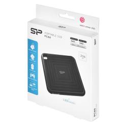 Dysk zewnętrzny SSD Silicon Power PC60 (256GB USB 3.2 Gen 2 SP256GBPSDPC60CK)