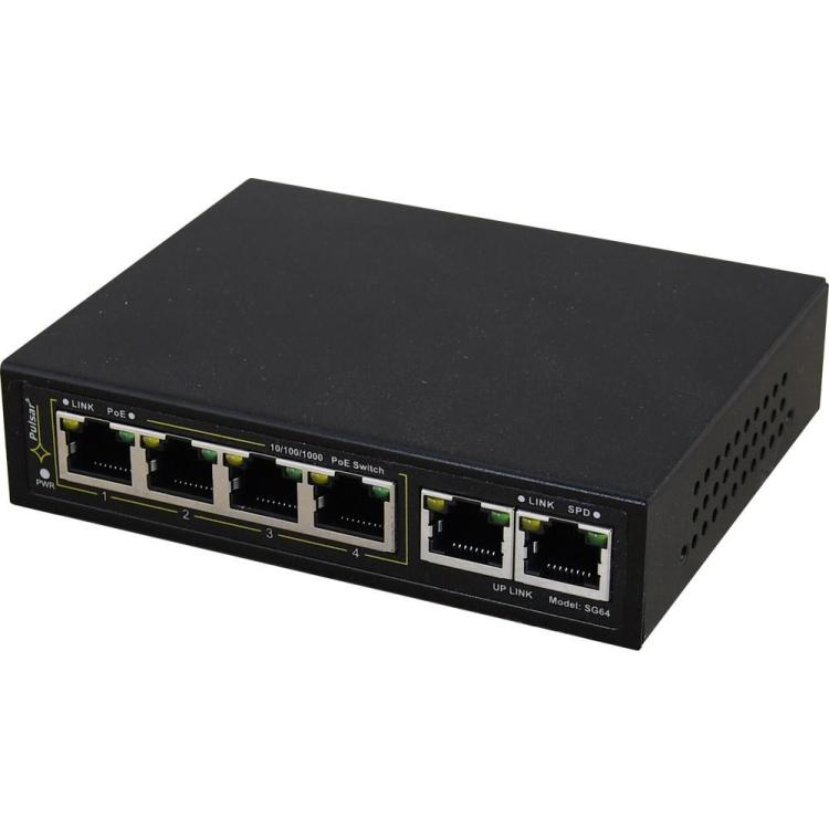 Switch Poe Sg-64 4-Portowy Pulsar