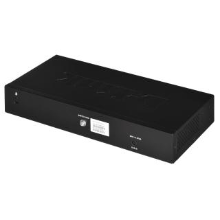 Switch przemysłowy D-Link DGS-1210-10P/E 8xGBit/2xSFP 19" zarządzalny PoE (65W)