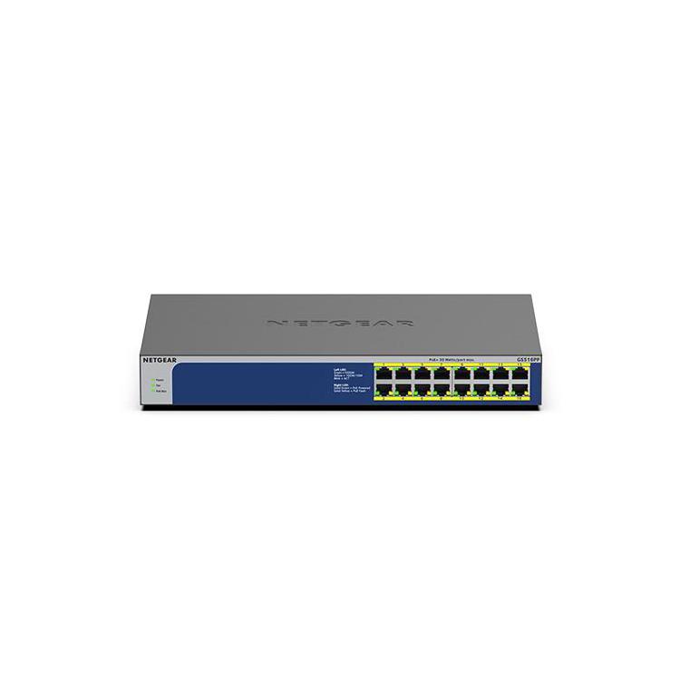 16-PORT GB UNMGD POE+ SWITCH/260 WATT HIGH POWER