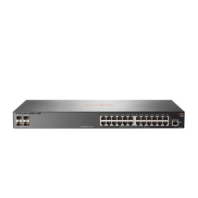 HPE Aruba 2930F 24G 4SFP - przełącznik - 24