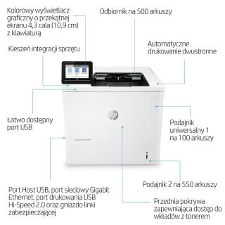 PRINTER LASER JET M611DN/7PS84A B19 HP