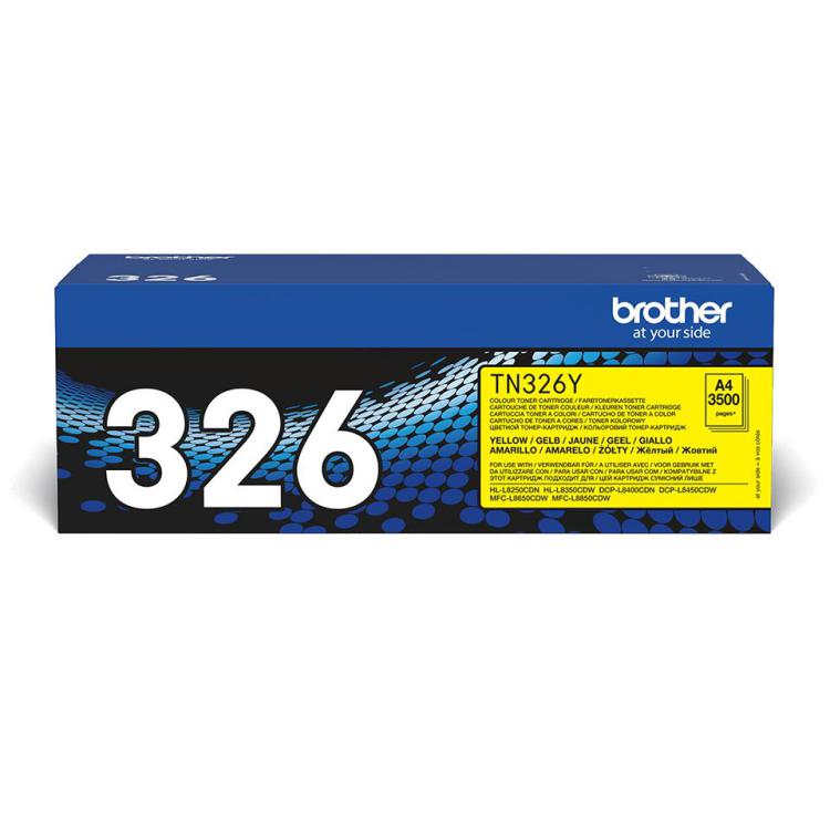 TN-326Y TONER CARTRIDGE YELLOW/F/ HL-L8250CDN 3500PGS