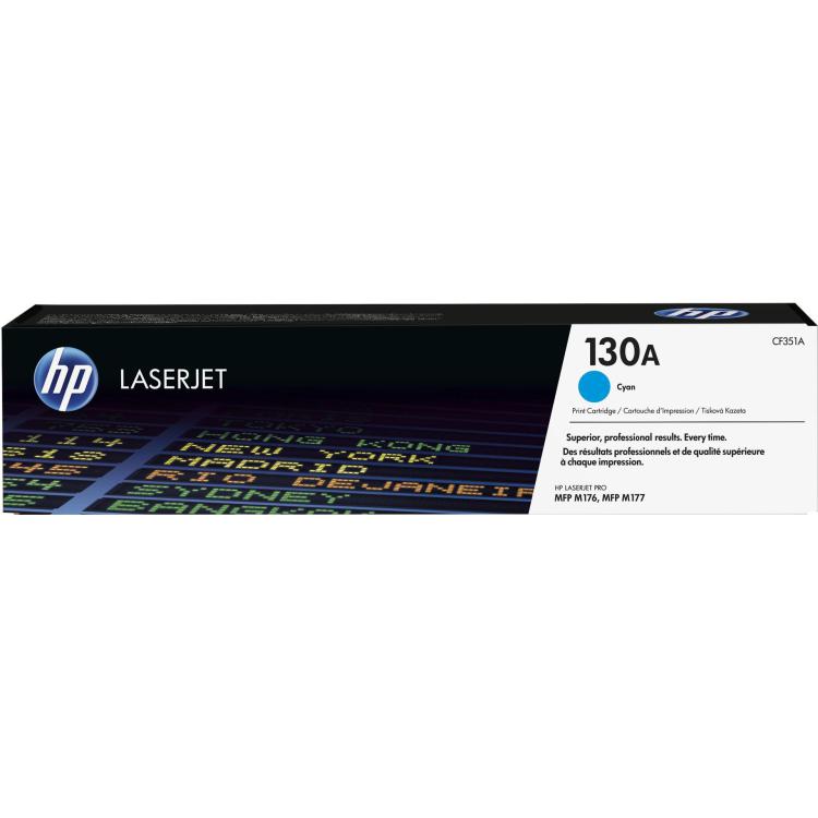 HP 130A - błękitny - oryginalny - LaserJet