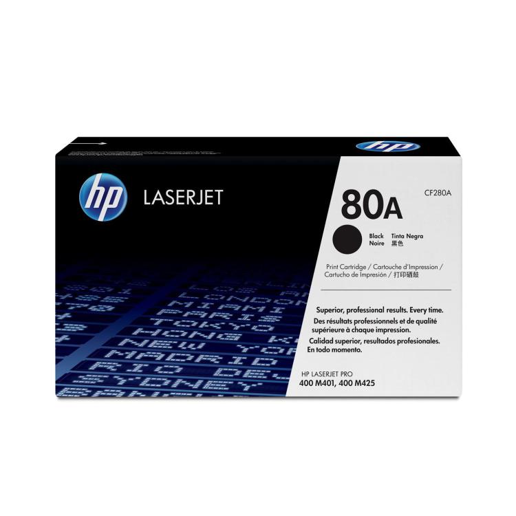 HP 80A - sortowanie - oryginał - LaserJet -