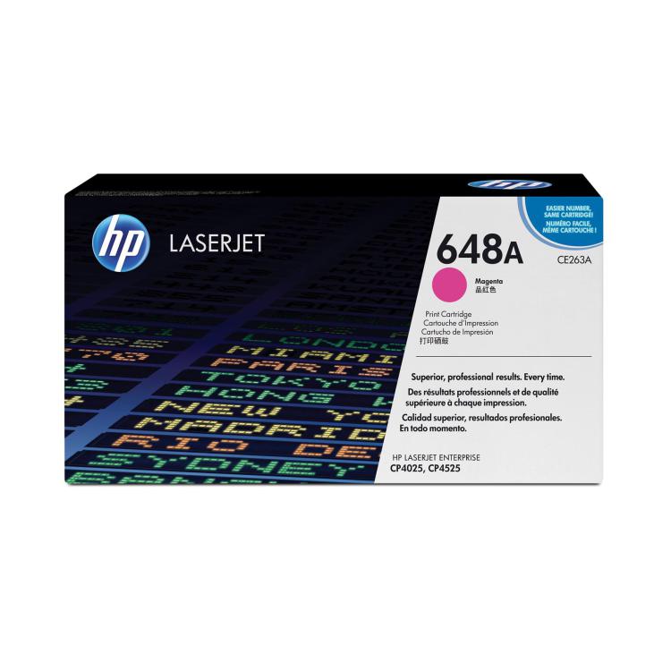 HP 648A - purpurowy - oryginalny - LaserJe