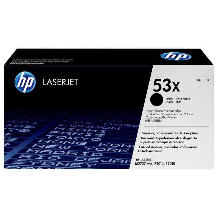 Toner HP czarny HP 53X, HP53X Q7553X, 7000 str.