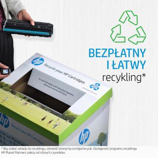 Toner HP czerwony HP 124A, HP124A Q6003A, 2000 str.