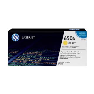 HP 650A - gul - oryginał - LaserJet -