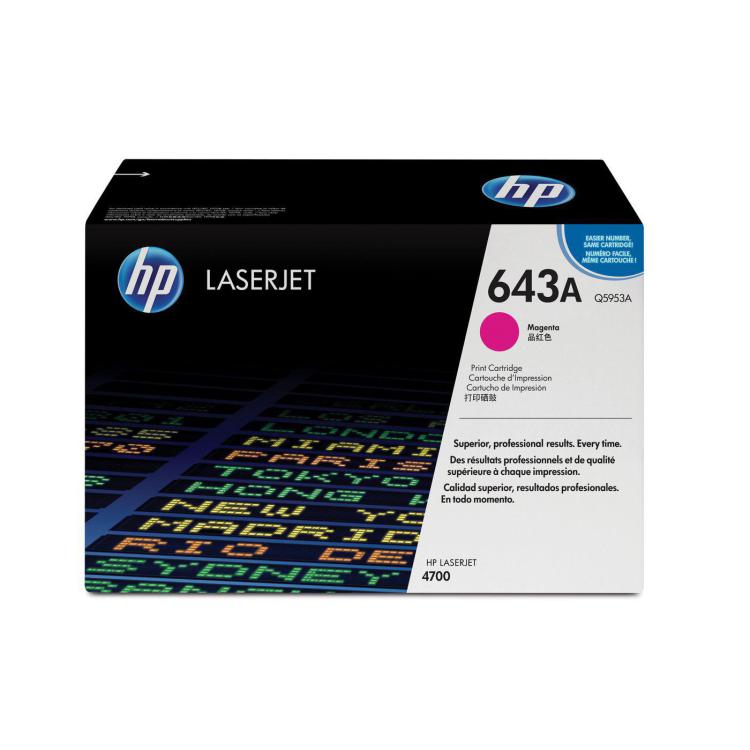 HP 643A - purpurowy - oryginalny - LaserJe