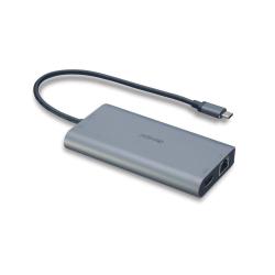 Replikator portów LINDY USB-C do 1xHDMI/1xDP/1xRJ45/2xUSB 3.0/1xUSB-C/1xSD/1xAudio