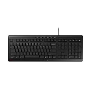 CHERRY STREAM KEYBOARD US/ENGLISH W/EURO SYMBOL BLACK