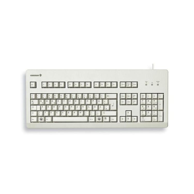 KEYBOARD G80-3000 USB PS/2/LIGHT GREY USB UK LAYOUT