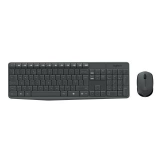 MK235 WIRELESS KEYBOARD / MOUSE/COMBO GREY-DEU-2.4GHZ-CENTRAL