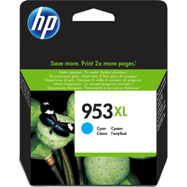 HP 953XL - Hojtydende - cyjan - origina