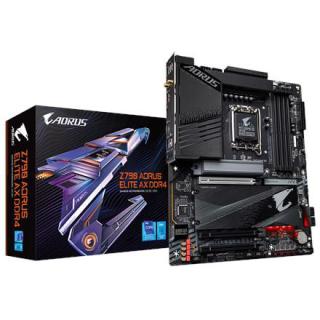 Gigabajt | Z790 A ELITE AX DDR4 1,0 M/B | Rodzina procesorów Intel | Gniazdo procesora LGA1700 | Moduły DIMM DDR4 | Gniazda