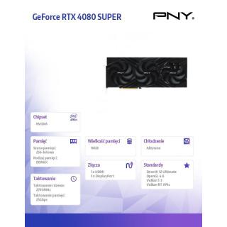 Karta graficzna GeForce RTX 4080 SUPER 16GB VERTO OC