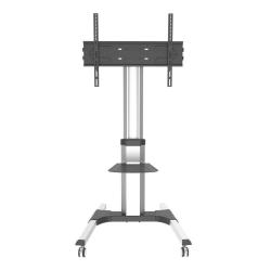 Stojak mobilny Techly 50"-92", 70kg, z półką AV