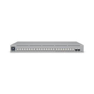 Ubiquiti Switch UniFi 16xRJ45 GBit/8xRJ45 2.5G/2xSFP+ Zarządzalne PoE+ 400W Max 19" do montażu w szafie, ekran dotykowy 1,3"