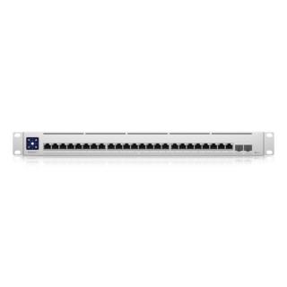 Ubiquiti Switch UniFi 24xRJ45 10G/2xSFP28 25G zarządzany 19" do montażu w szafie rack, ekran dotykowy 1,3"