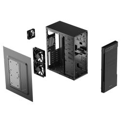 Obudowa LOGIC L1 ATX/mATX Midi 2 x USB 3.0 Black bez zasilacza