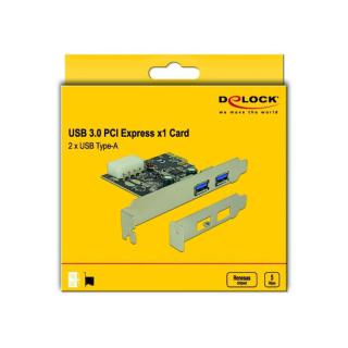 Delock Karta PCI Express 2x USB 3.0 -