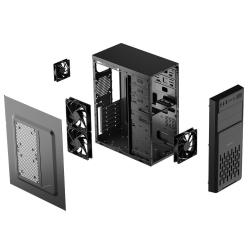 Obudowa LOGIC L2 ATX/mATX Midi 2 x USB 3.0 Black bez zasilacza