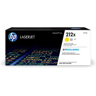 HP 212X Oryginalny wkład z żółtym tonerem LaserJet o...